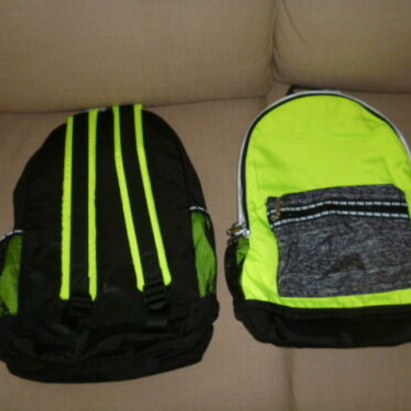 NEW Victoria\'s Secret VS Pink Campus Backpack Neon